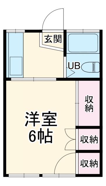 むつみ荘の間取り写真