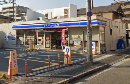 コンビニ　ローソン 神戸深江北町一丁目店（コンビニ）まで299m