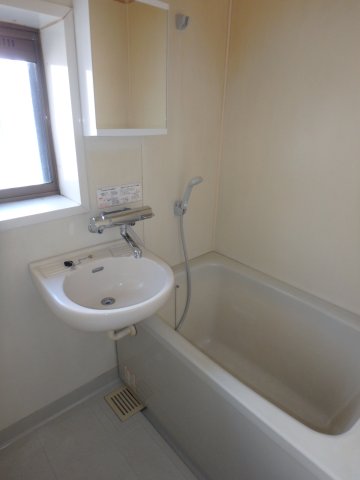 バス・シャワールーム　反転タイプ別部屋になります。