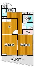 加藤コーポの間取り写真