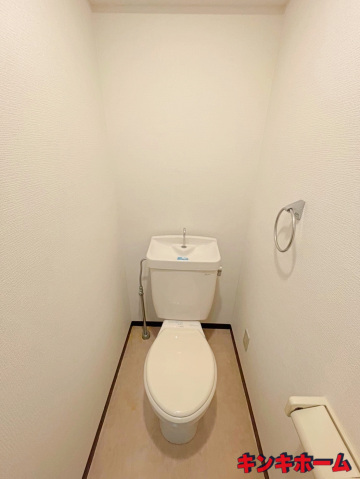 ＪＲ山陽本線 新白島駅 徒歩2分 4階建 築33年のトイレ写真