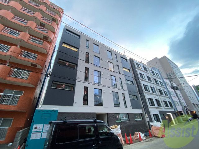 建物外観　札幌市中央区南５条西「ＣＧ　ＨＯＭＥＳ　南５条」