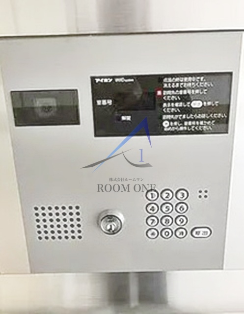 セキュリティ　オートロックです。