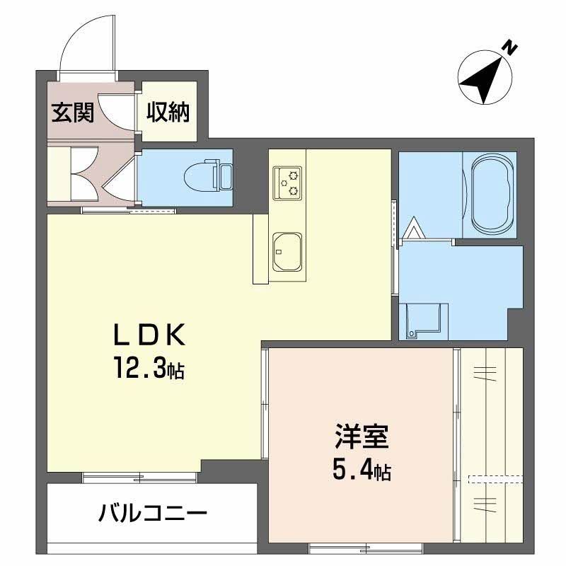 シャーメゾン Saiの間取り写真