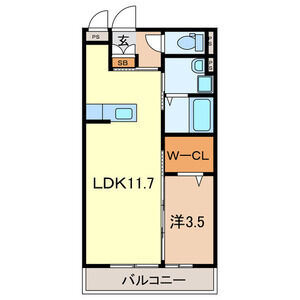 プランドールの間取り写真