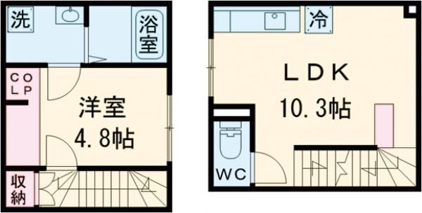 京成押上線 京成立石駅 徒歩6分 3階建 新築の間取り写真