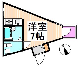 京王井の頭線 東松原駅 徒歩1分 4階建 築17年の間取り写真
