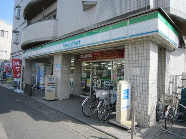 コンビニ　ファミリーマート京王稲田堤駅前店（コンビニ）まで280m