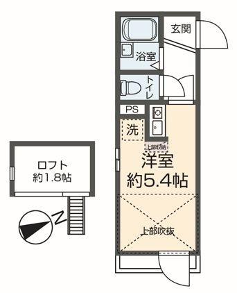 グローリア北千住の間取り写真