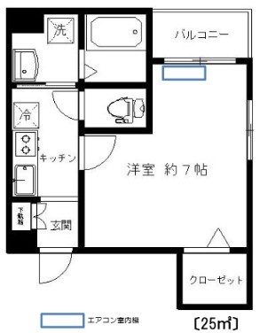 東京メトロ東西線 門前仲町駅 徒歩6分 5階建 築12年の間取り写真