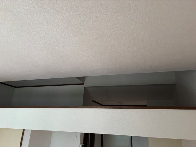セキュリティ　ロフトは高さはありませんが奥行きがあります。ハシゴ付きです♪
