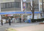 コンビニ　ローソン 塚本通店（コンビニ）まで100m