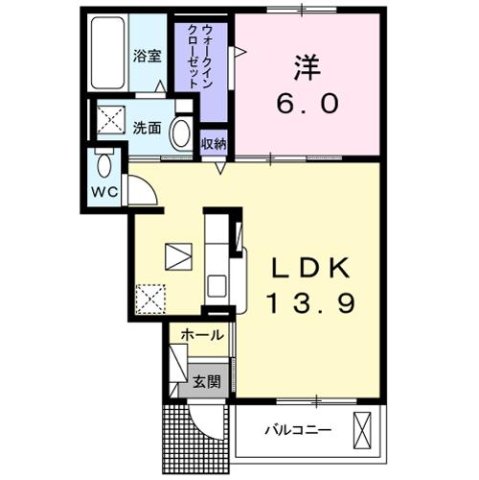 地下鉄今里筋線 だいどう豊里駅 徒歩10分 2階建 築7年の間取り写真
