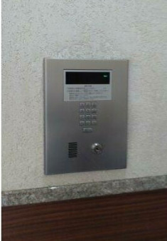 セキュリティ　安心のオートロックです。