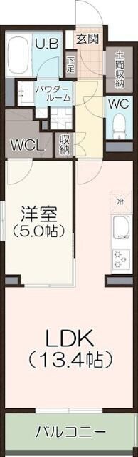 グラーツ Fの間取り写真