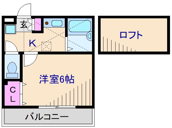 第五協栄ハイムの間取り写真