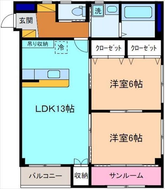 サンライフ有松の間取り