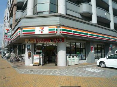 コンビニ　セブンイレブン小倉竪町店（コンビニ）まで464m