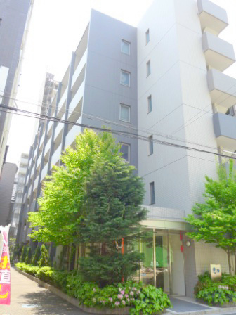 墨田区本所のマンションの建物外観