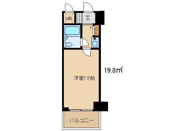 ライオンズマンション高崎田町の間取り