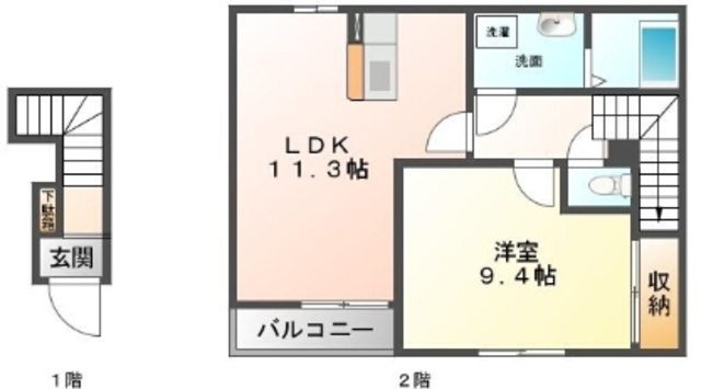 グランシャリオ ZAMAの間取り