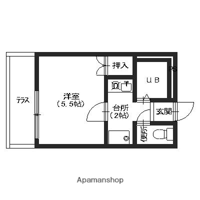 プティ・モンターニュの間取り