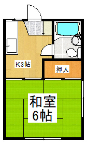 TRハイツ小川の間取り