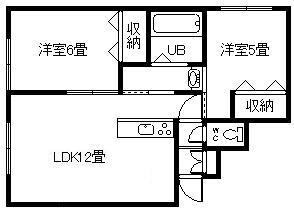 グランスイート３１０の間取り