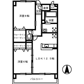 villa brickの間取り