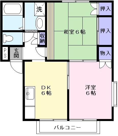 エステートピアラトゥールの間取り