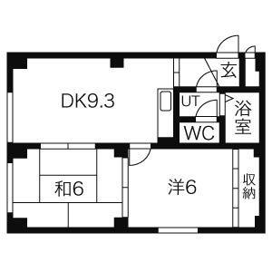 ハーベスト19Aの間取り