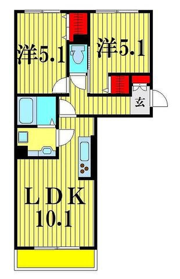 ロイヤルパレスIII番館の間取り