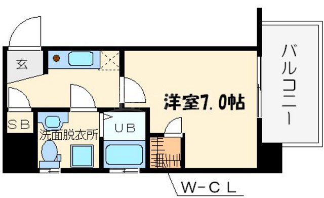 セレニテ日本橋ESTの間取り