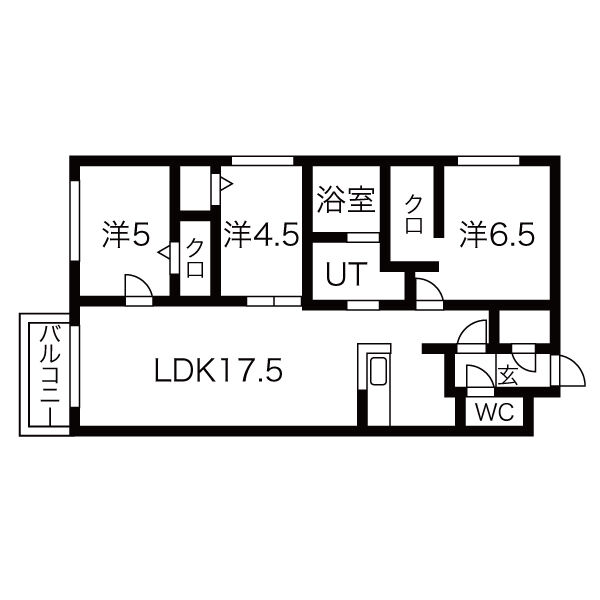 Ａｔｔｒａｅｎｔｅの間取り