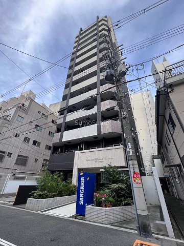 【大阪市浪速区元町のマンションの建物外観】