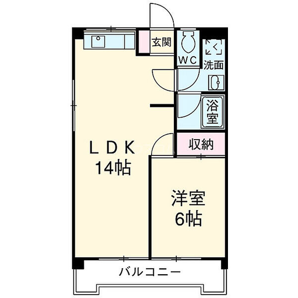 豊田市久保町のマンションの間取り