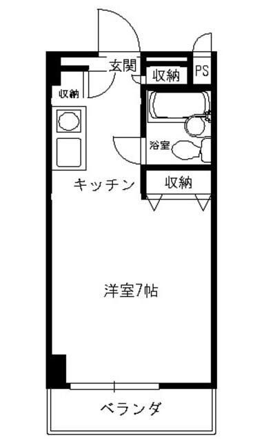 川崎市宮前区有馬のマンションの間取り