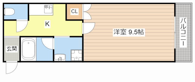 ドリームパレス千秀の間取り