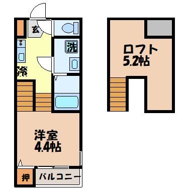 MODERN　PALAZZO　西栄田SunnyHill(西栄田町)の間取り