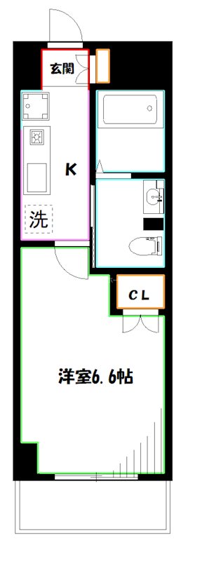 Daffitto三鷹の間取り