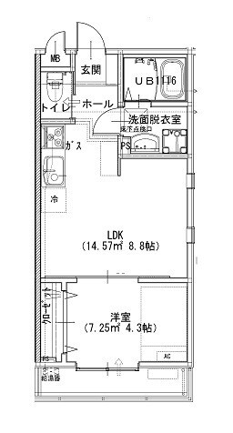 ラフィーヌ・ローズの間取り