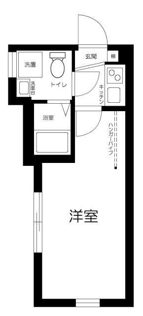 足立区綾瀬のアパートの間取り