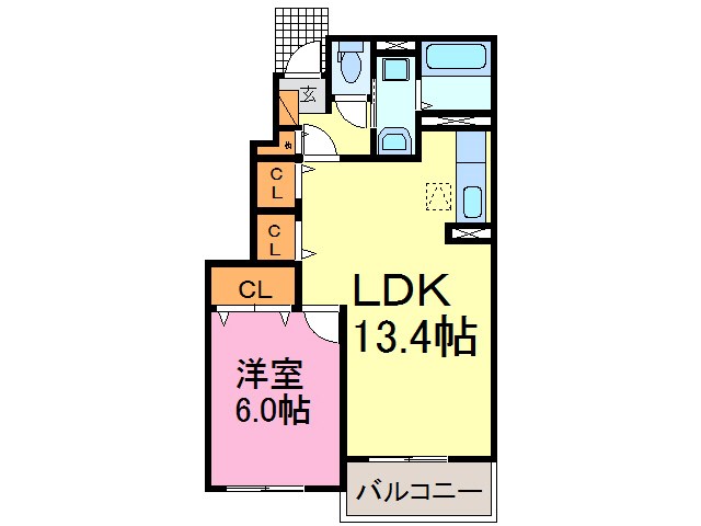 ユニゾンの間取り