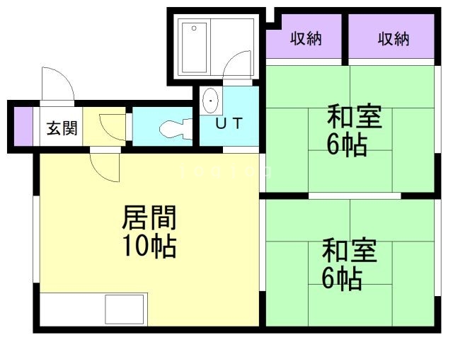 第１山宗ハイツの間取り