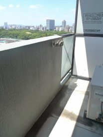 バルコニー　別部屋参考写真となります。