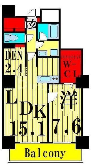 ロイヤルパークスタワー南千住の間取り