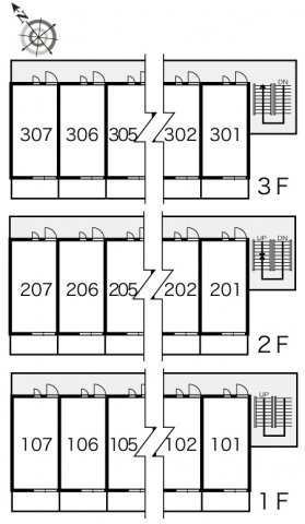 【レオパレス中百舌鳥のその他共有部分】