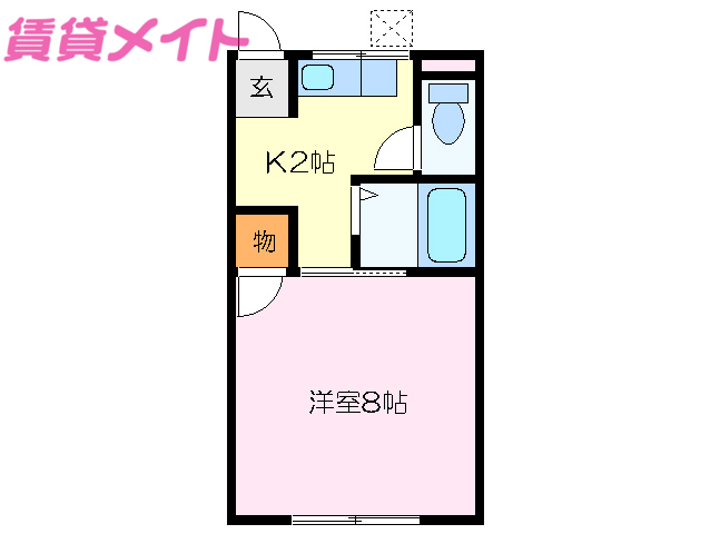 プラザイン２１の間取り