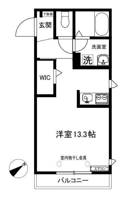 グランディール新百合の間取り