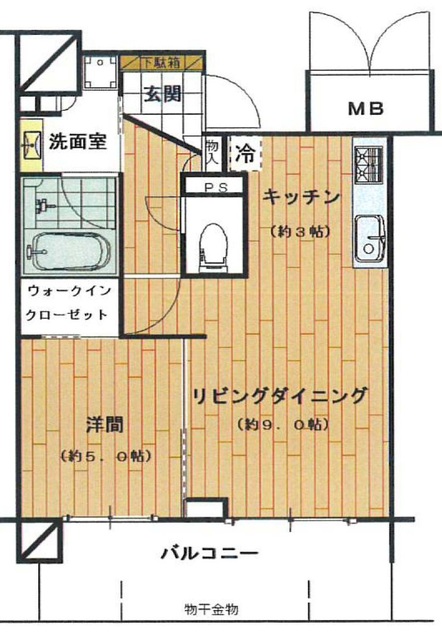 なんばグランドマスターズタワーの間取り